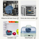 Kit 8 Peças Introdução Alimentar de Silicone para Bebês e Crianças sem BPA