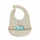 Babador de silicone para bebê