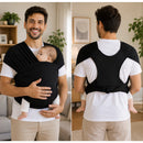 Sling Canguru Para Vestir Premium 100% Algodão Conforto Mãos Livres Bebê Ergonômico